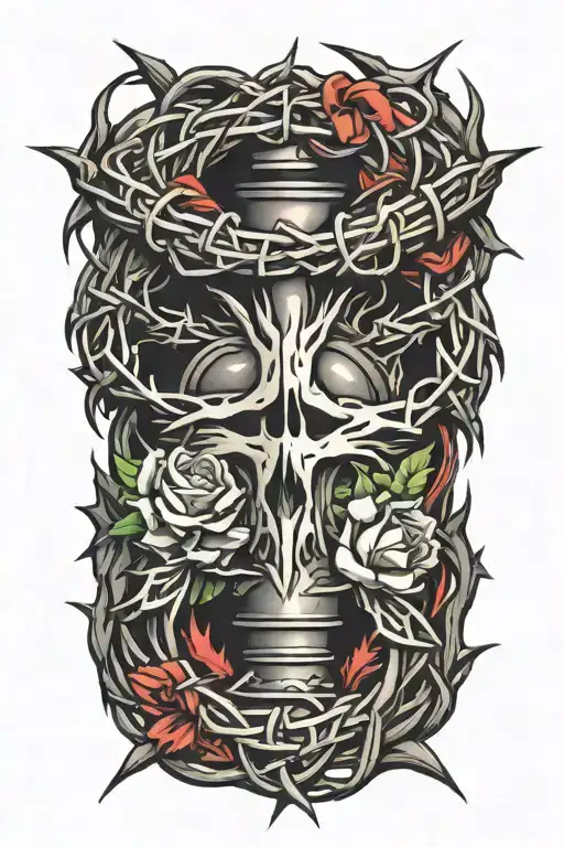 Crown Of Thorns Wrapped