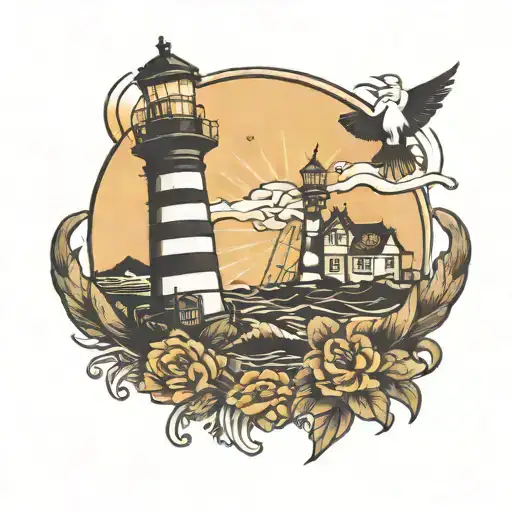 A Lighthouse Shining