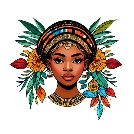 African Women Face