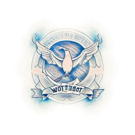 Words Do It For Mav Along With A Symbol That Represent Strength Or Freedom