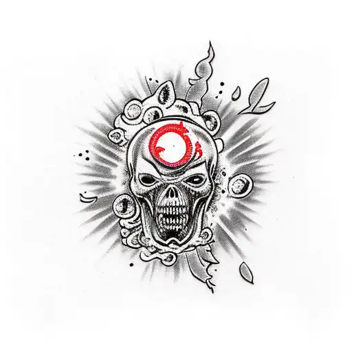 Zombies Oil Drum Fire