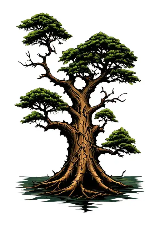 Dead Tree Alive Tree