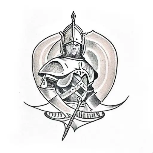 Medieval Cavalry Warrior