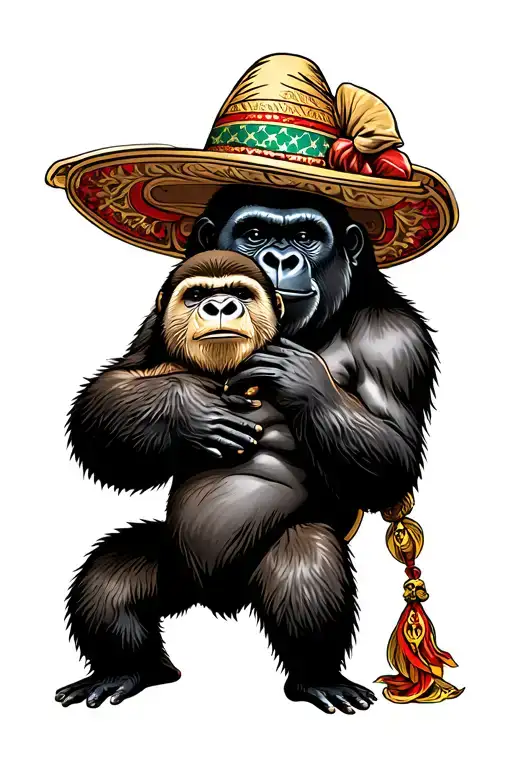 Gorilla And Otter Holding