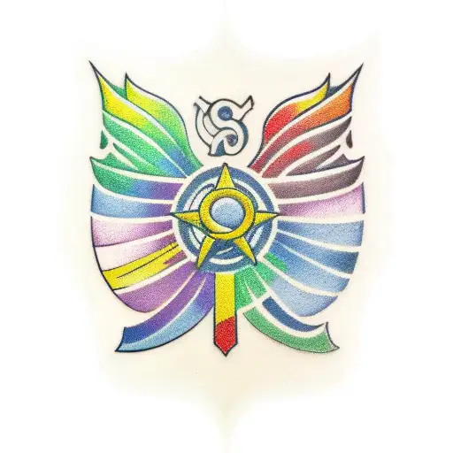 Rainbow Lgbt Shield