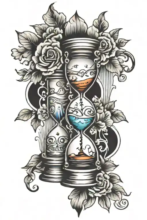 Grandson And Grandmother Hourglass