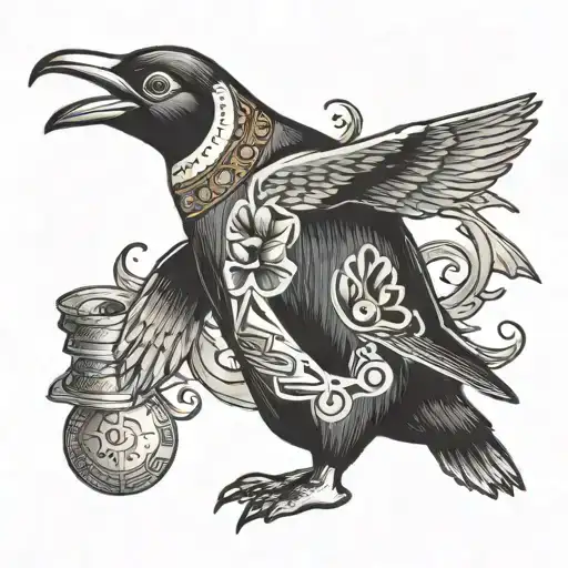 Gaming Penguin Playing