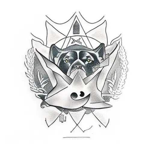 A Series Of Animal Silhouettes Forming The Shape Of Greece