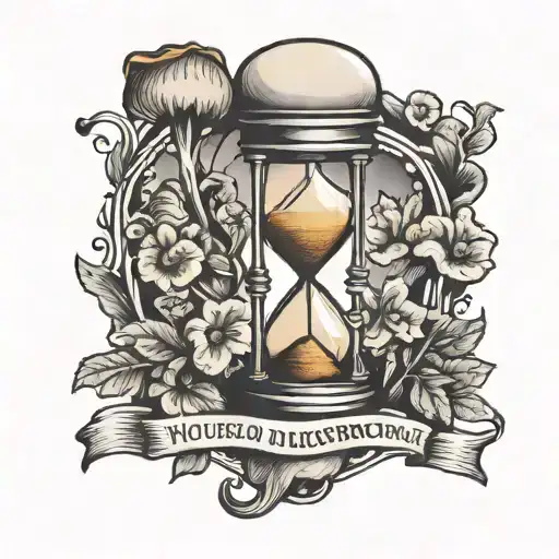 Hourglass Mushroom Banner