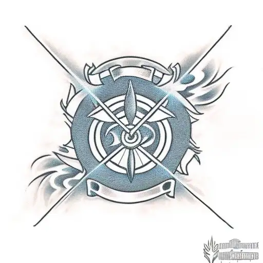 Ultras Symbol With Flames And Smoke