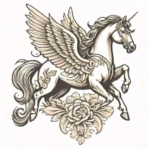 Pegasus Horse
