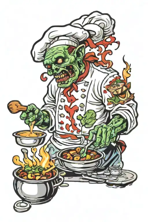 Zombie Chef Cooking