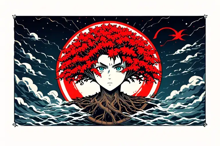 Gaara With Tree Of Life