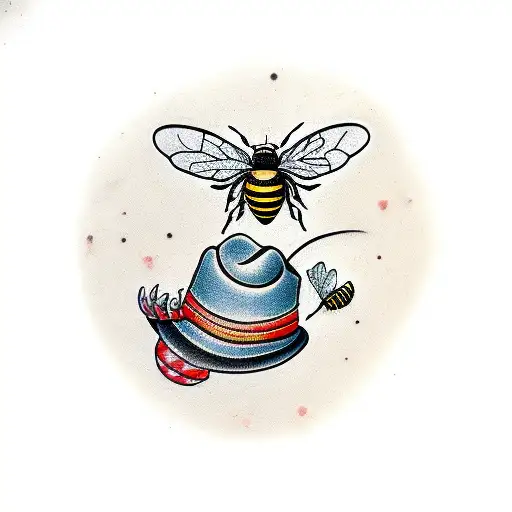 Bee With A Hat