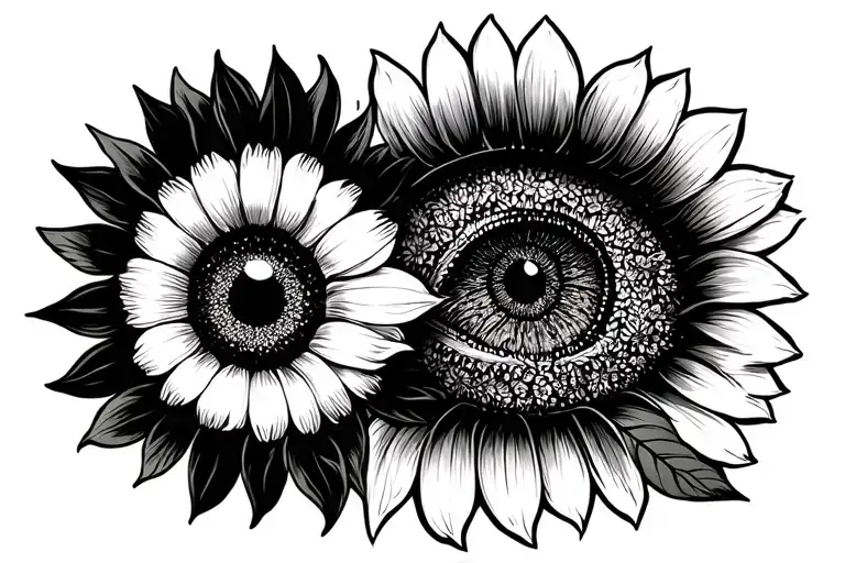 Eyes Sunflower