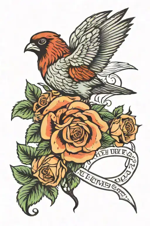 Roses Never Clothe Themselves Birds Will Always Be Fed By You Jesus