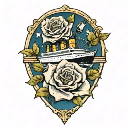 Titanic Iceburg Roses