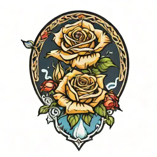 Titanic Iceburg Small Roses