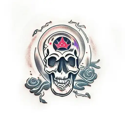 Skull In A Space Suit