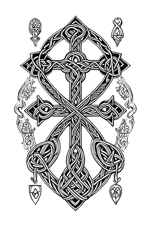 Celtic Cross Celtic Knots