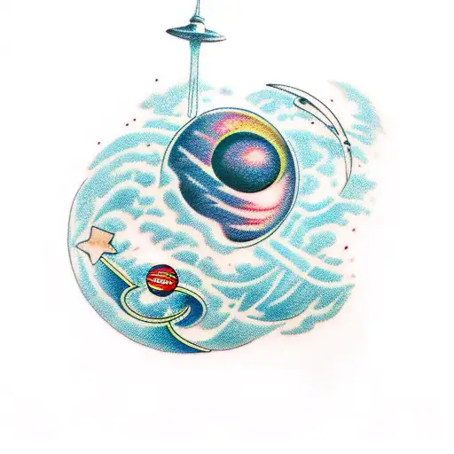 Sleeve Tattoo About Space