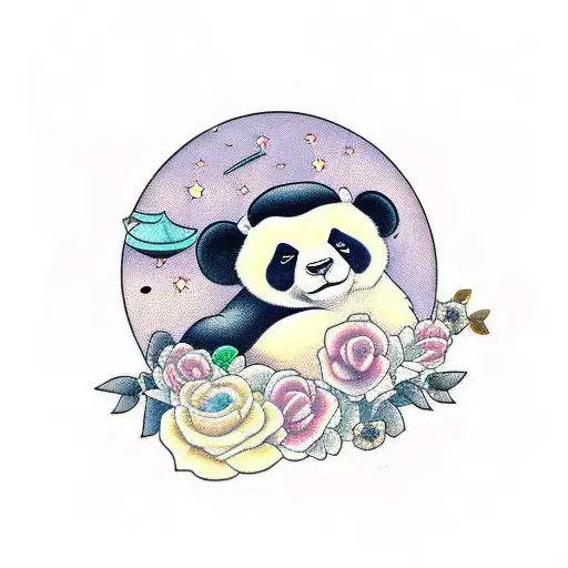 Panda Cuerpo Completo