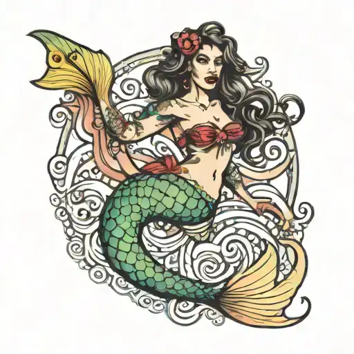 Urban Caribbean Mermaid