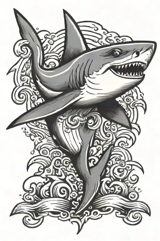 Cartoon Shark