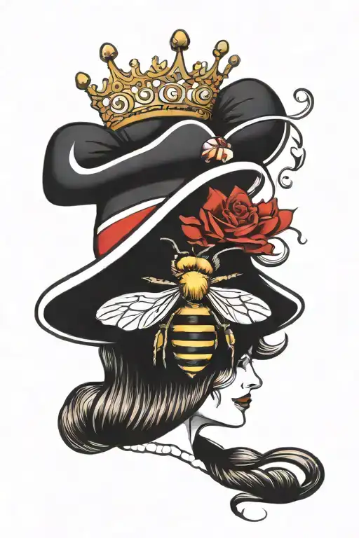Queen Bee And Red Hat
