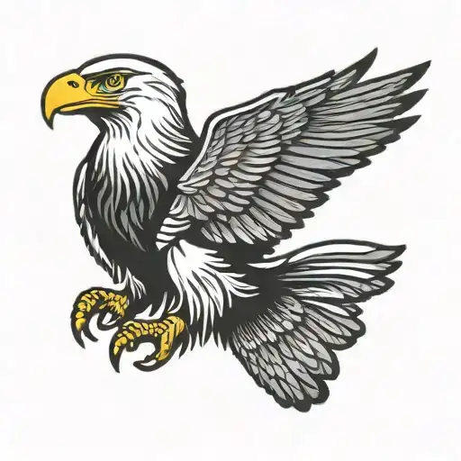 Eagle Wings Spread Wide