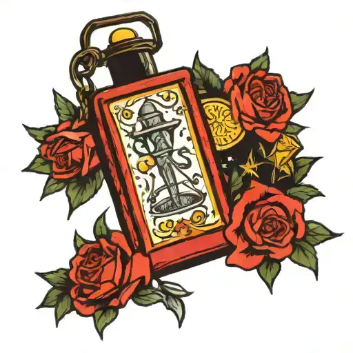 Tarot Card Lantern