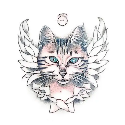 Minimalist And Very Delicate Tattoo Honoring My Cat