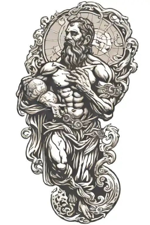 God Holding The World