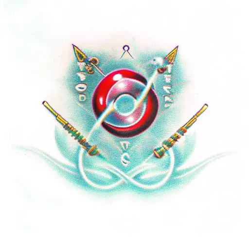 Blood Drop And Dna & Infinity Sign