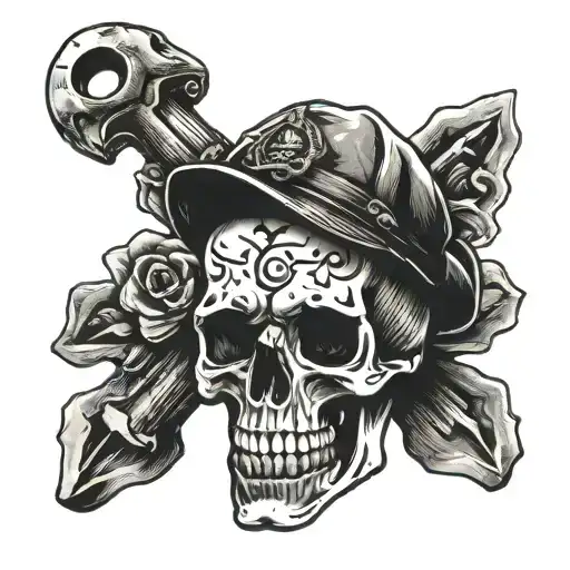 Coal Miner Skull