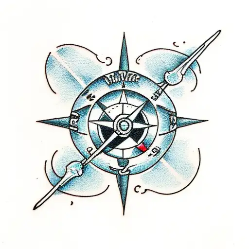 Grim Reaper With Compass