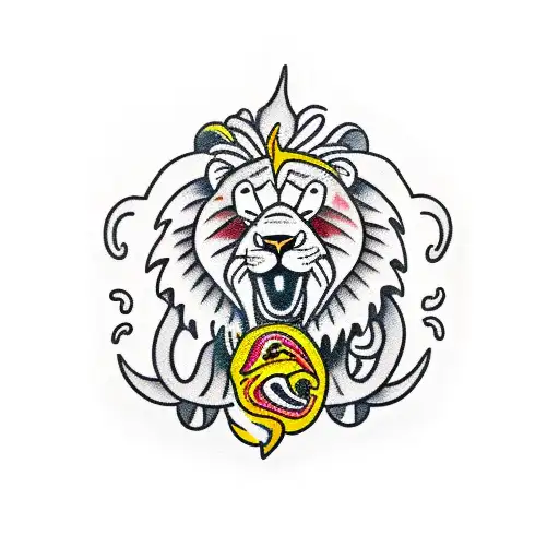 Serpente Eats Lamb And Becomes A Lion