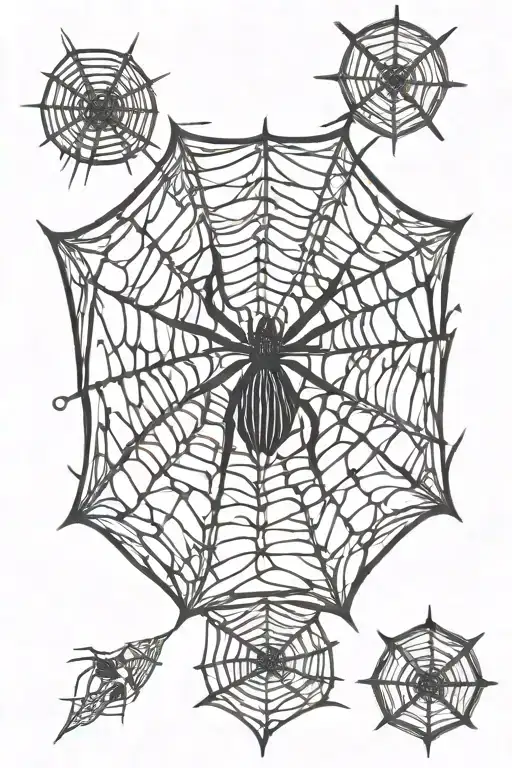 Spider Web On The Elbow Boxing Sport