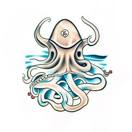 Surfing Octopus