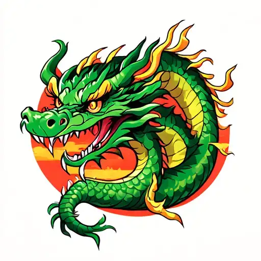 Shenron Green Dragon