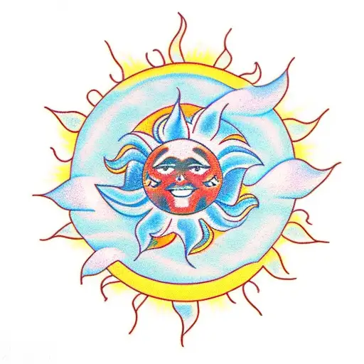 A Sun With An Empty Center