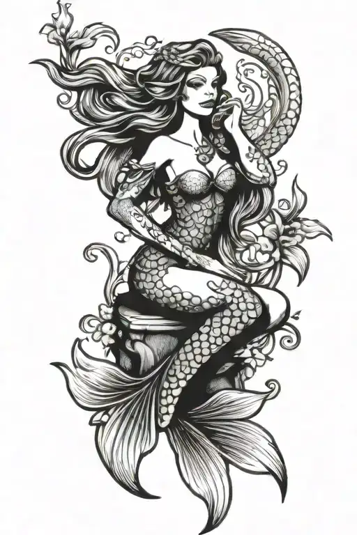 Mermaid Sitting