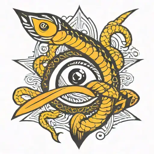 Eye Knife Snake