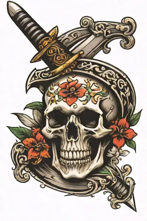 Sword Skull