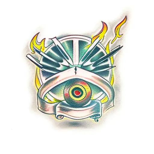 Open Book With Torch