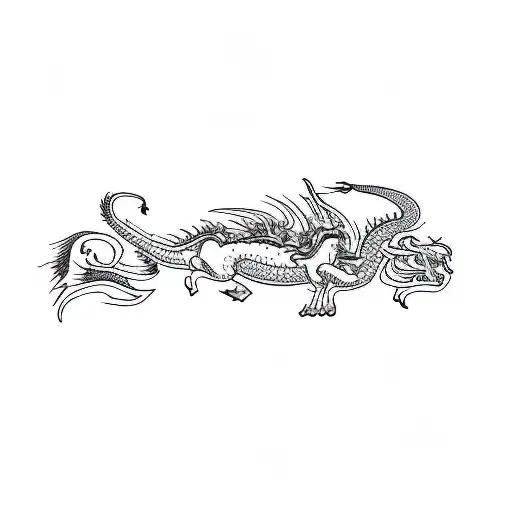 A Horse And A Dragon