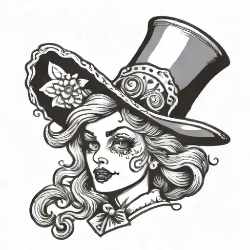 Mad Hatter Female Character