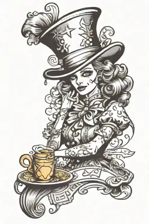 Mad Hatter Female Character