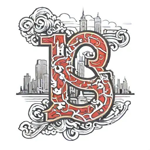 Number 9 With New York City In The Background