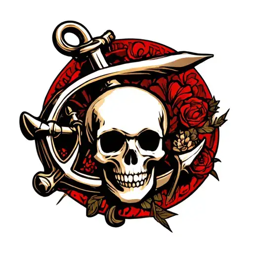 Skull And Anchor